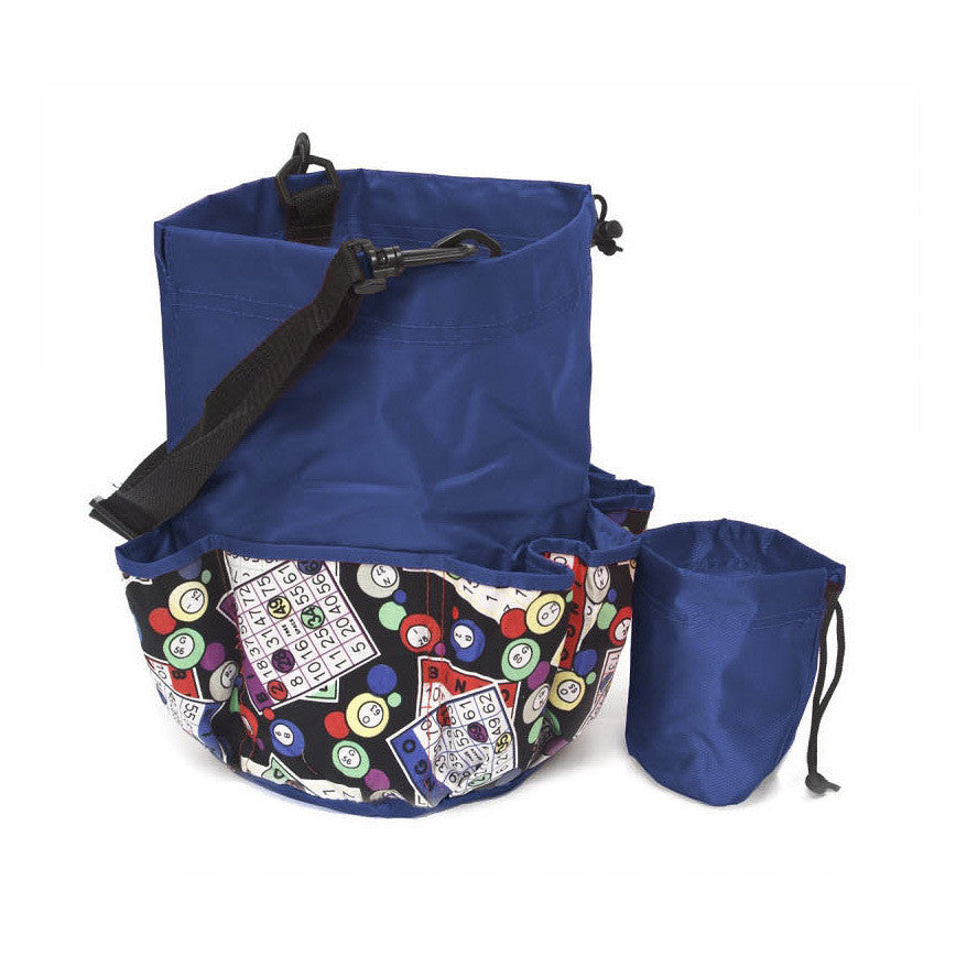 10 Pocket Bingo Card Designer Bingo Bag with Coin Purse - Casino Supply - 2