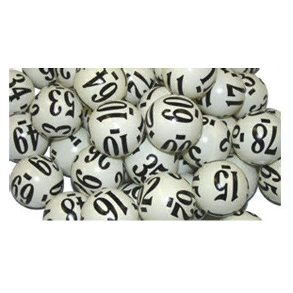 Casino Grade Keno Balls Numbered 1-80 - Casino Supply
