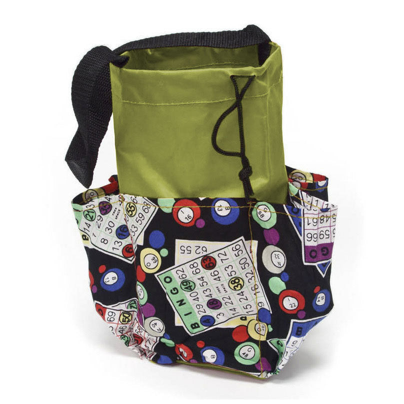 6 Pocket Mini Bingo Card Designer Bag - Casino Supply - 1