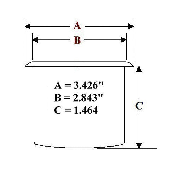 Plastic Drop In Drink Holder - Casino Supply - 2