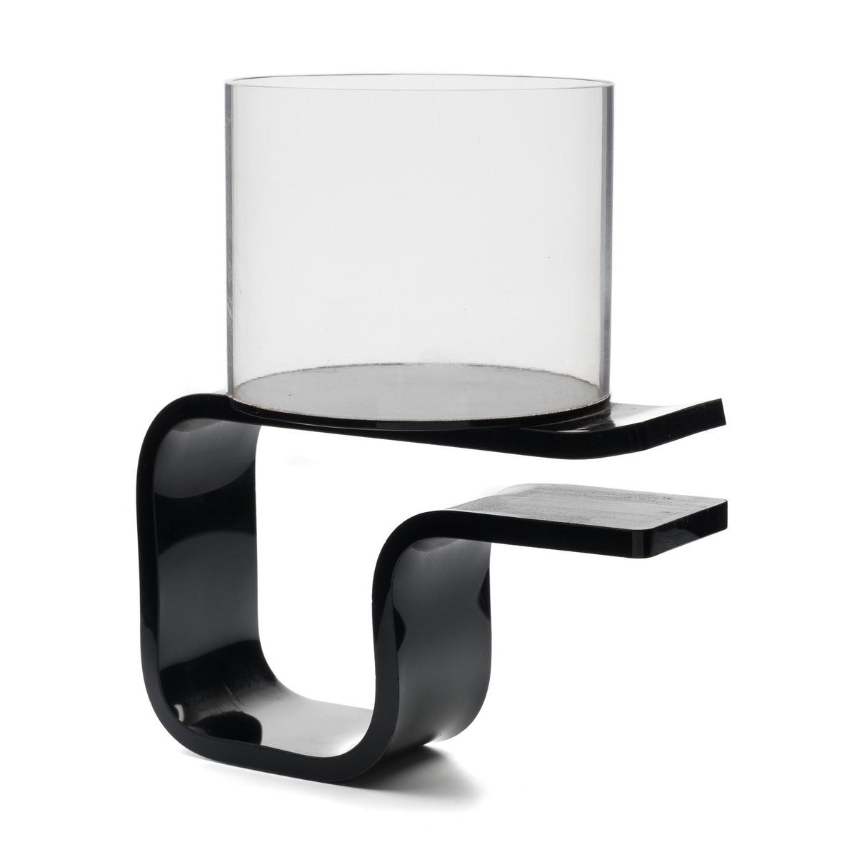 Plexiglas Clip On Drink Holder