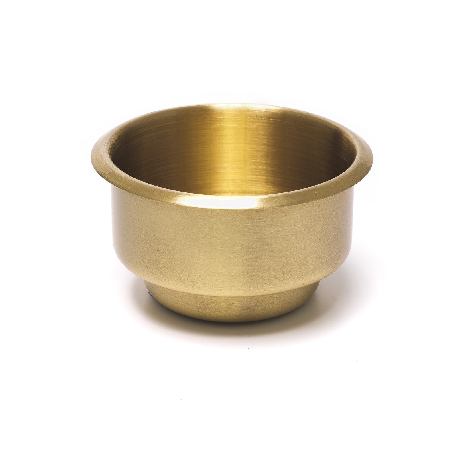 Drop In Drink Holder - Brass Dual Size