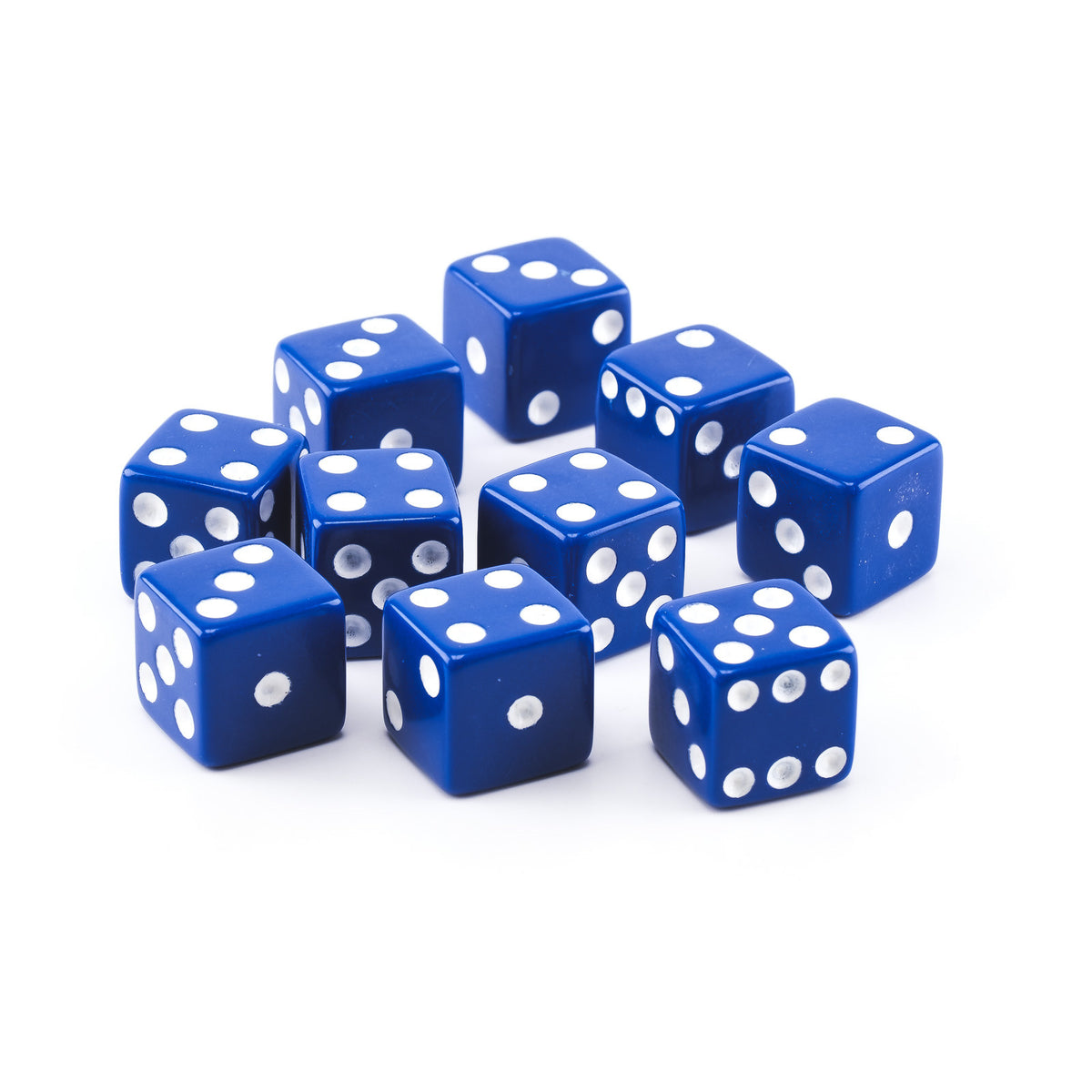 Economy Dice 5/8 inch (16mm) - 10 Pack