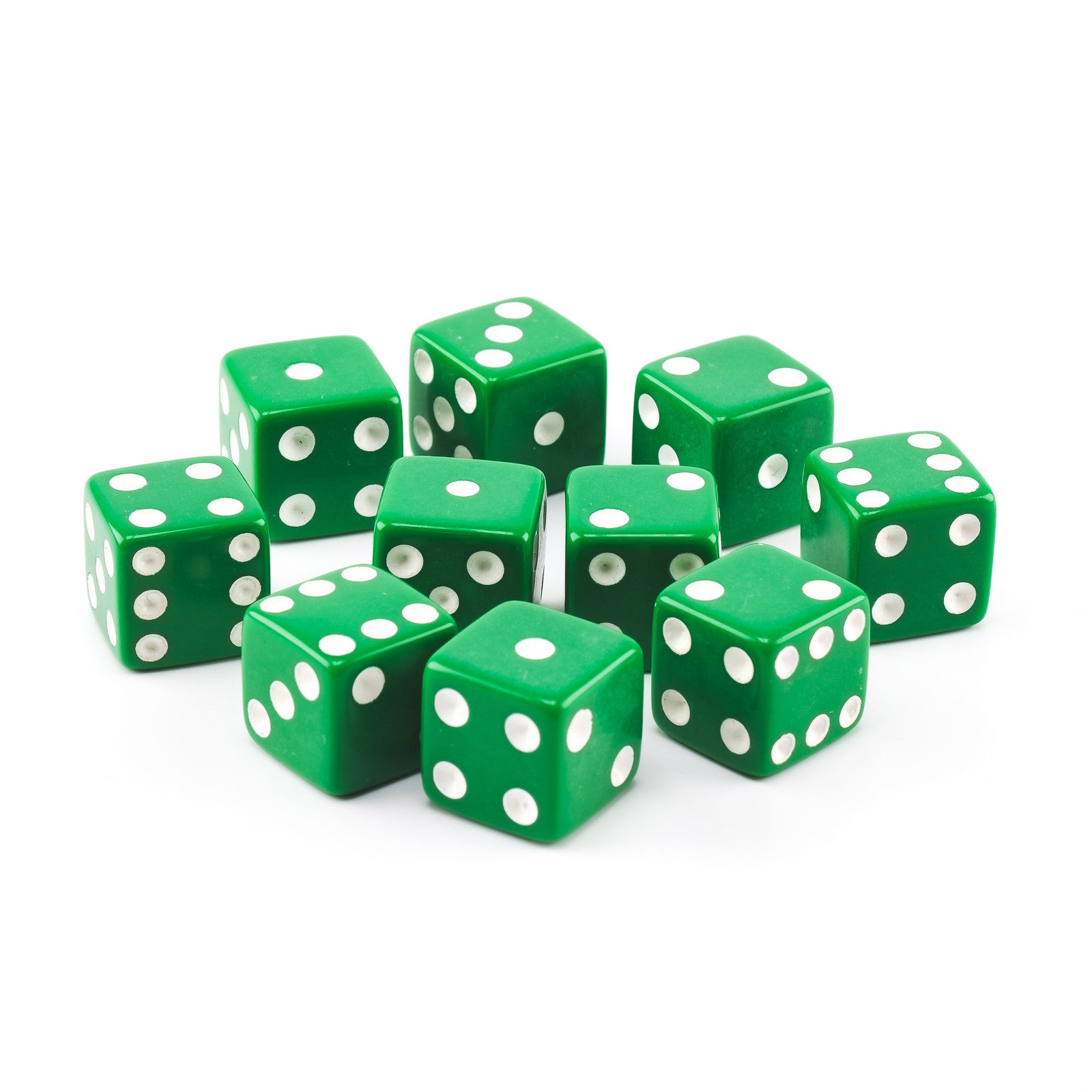 Economy Dice 5/8 inch (16mm) - 10 Pack