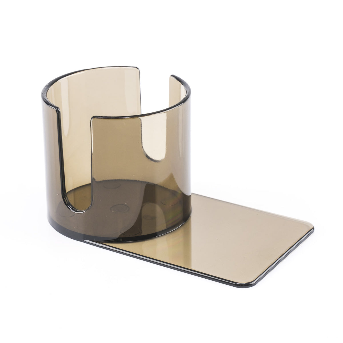 Plastic Slide Under Drink Holder with Cutouts