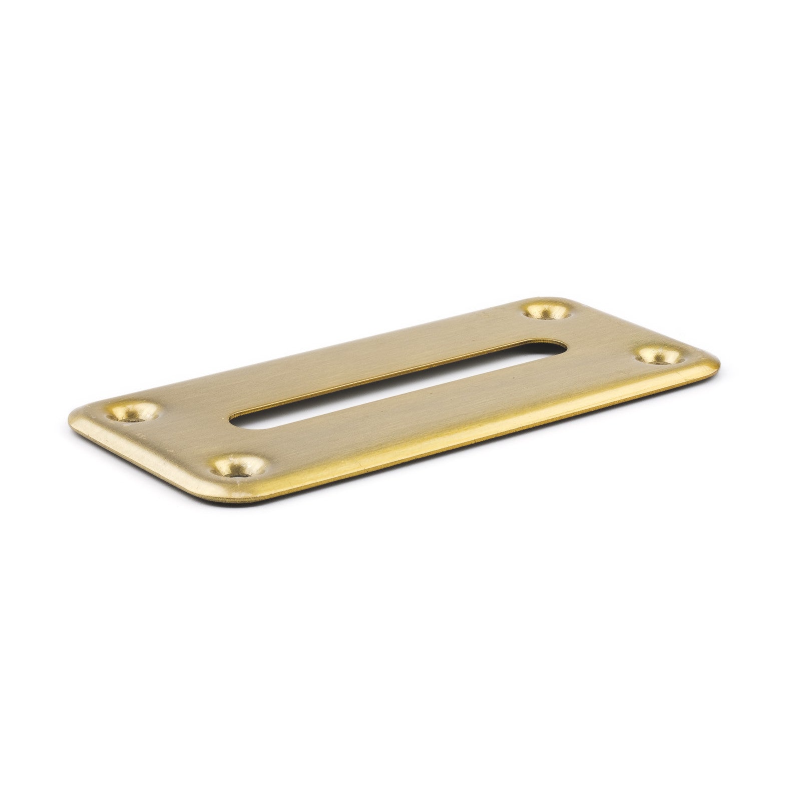 Money Drop Slot Frame - Brass