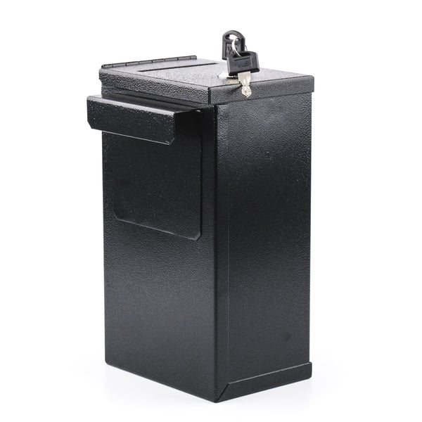 Metal Toke Box Professional Casino Grade with J Hook and Lock