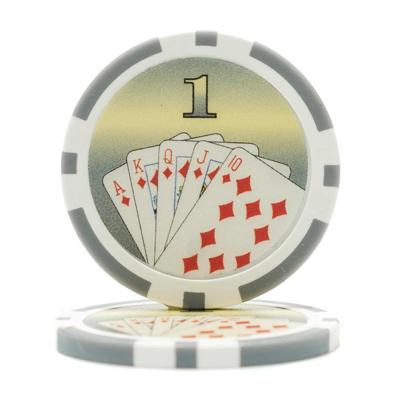 11.5 Gram Royal Flush Poker Chips (25/Pkg)