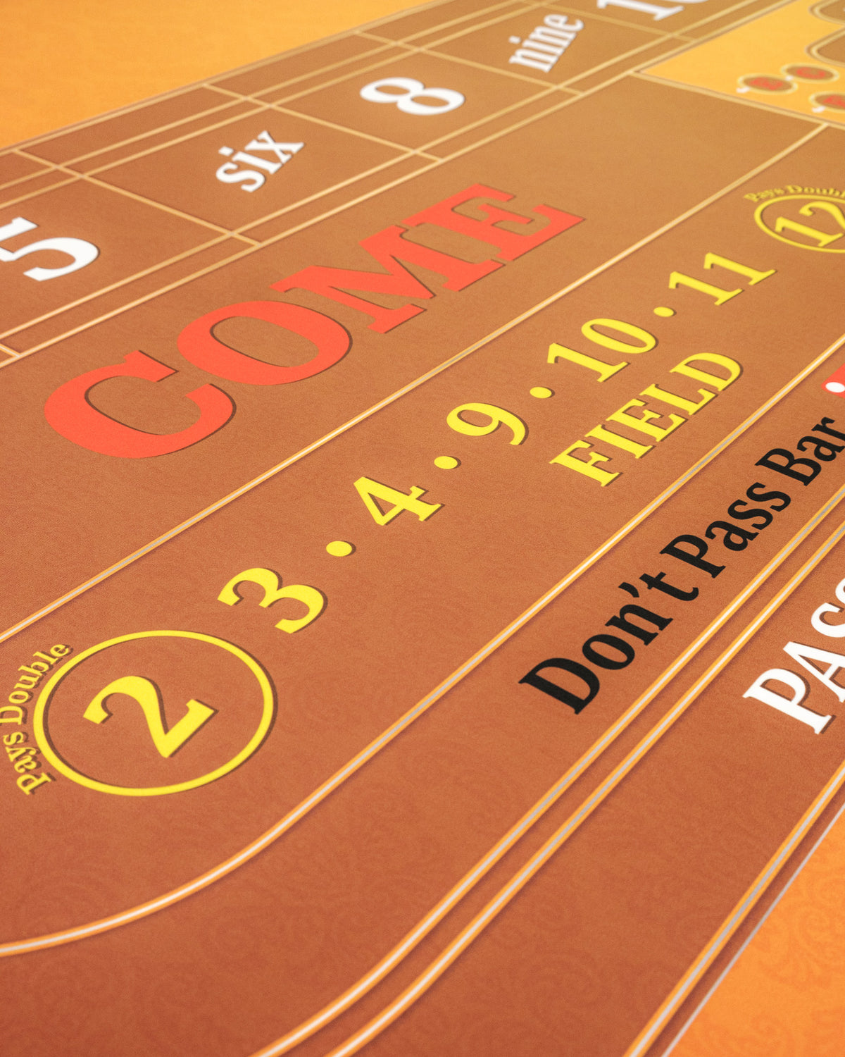 Classic Craps Layout