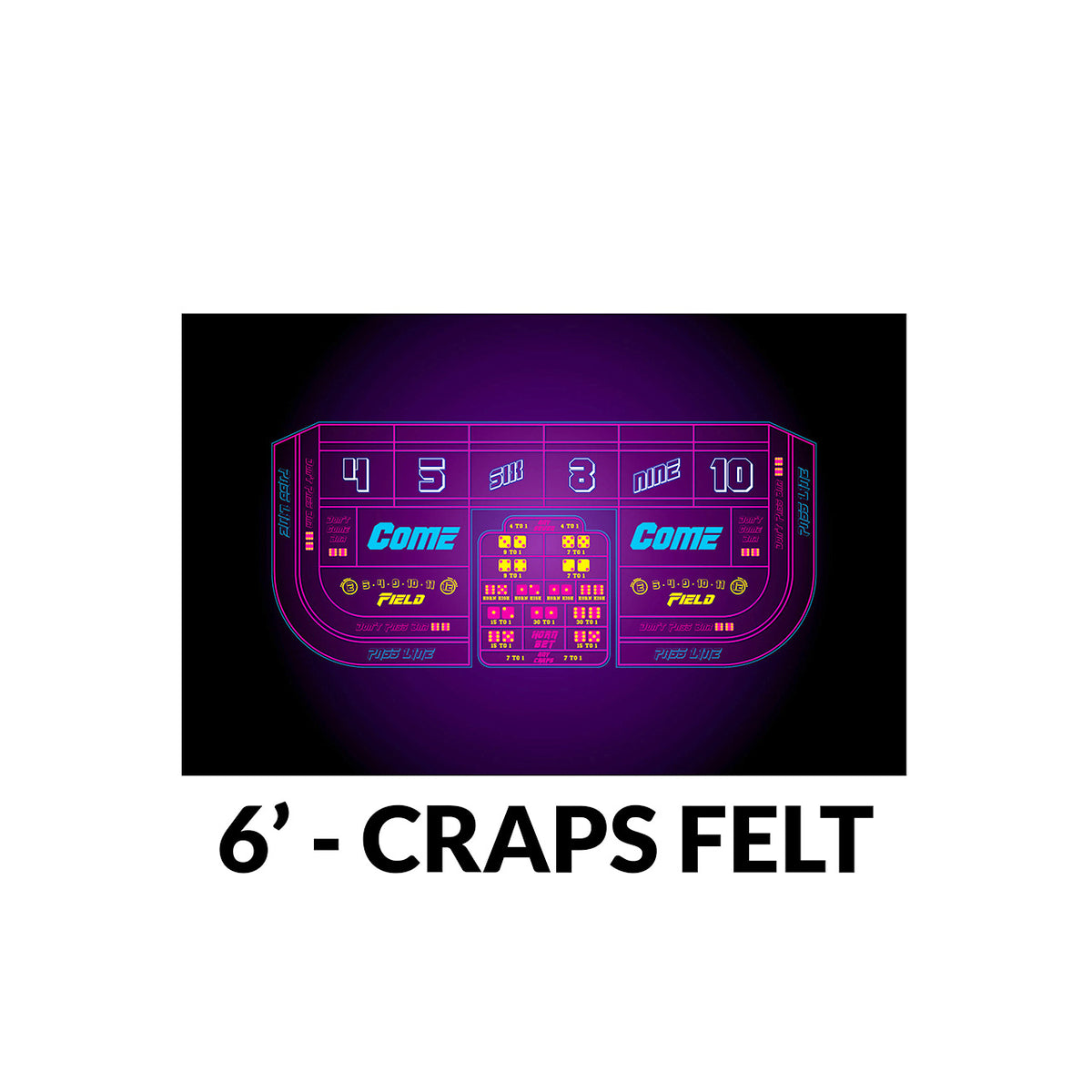 Genesis Craps Layout