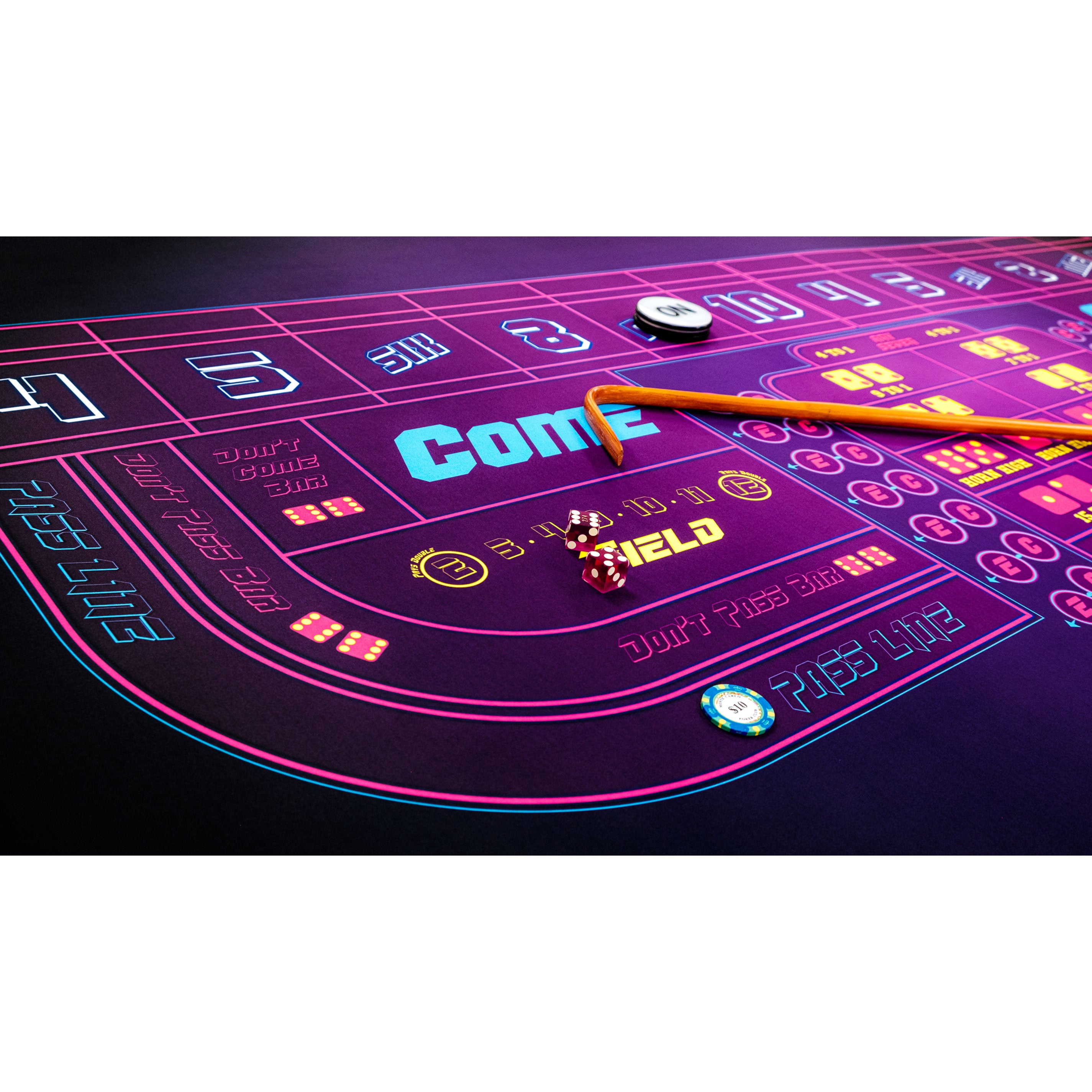 Console Craps Layout Genesis Craps Layout