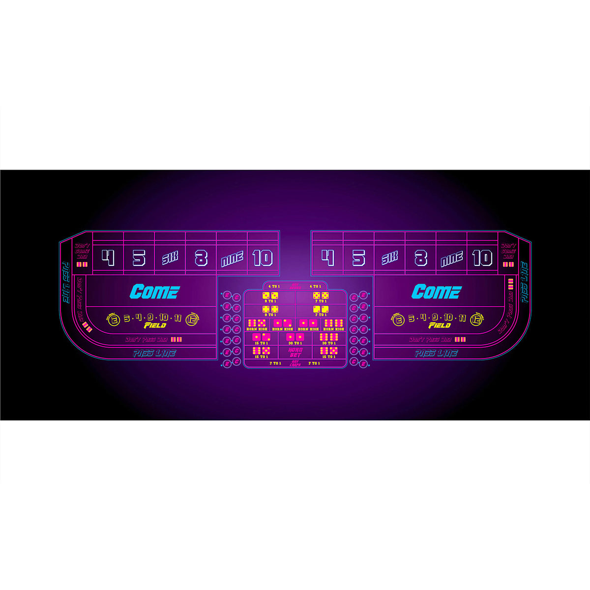 Genesis Craps Layout