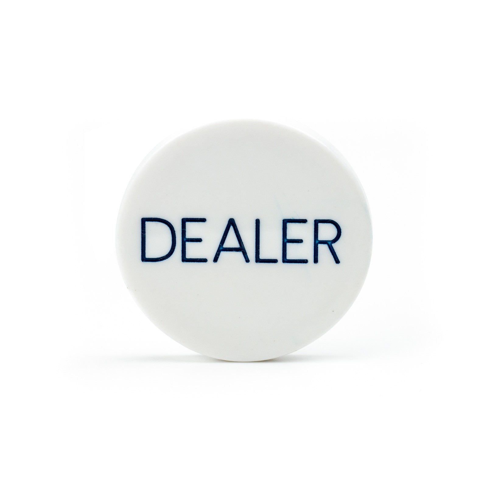 2 Inch Dealer Puck Engraved Casino Quality - Casino Supply