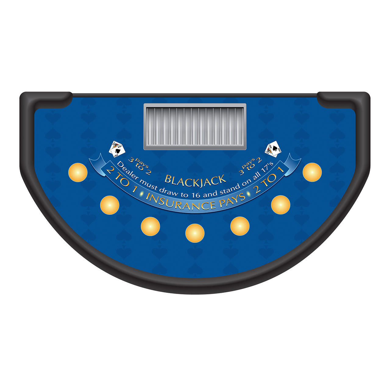 Spade Design Blackjack Layout | Casino Supply