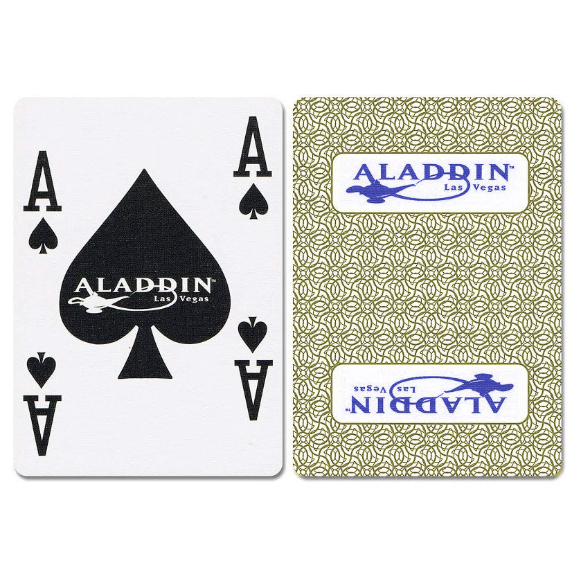 Aladdin New Uncancelled Casino Playing Cards