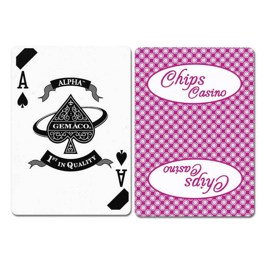Chips New Uncancelled Casino Playing Cards - Casino Supply