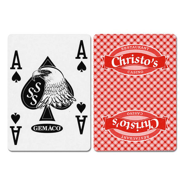 Christo's New Uncancelled Casino Playing Cards - Casino Supply