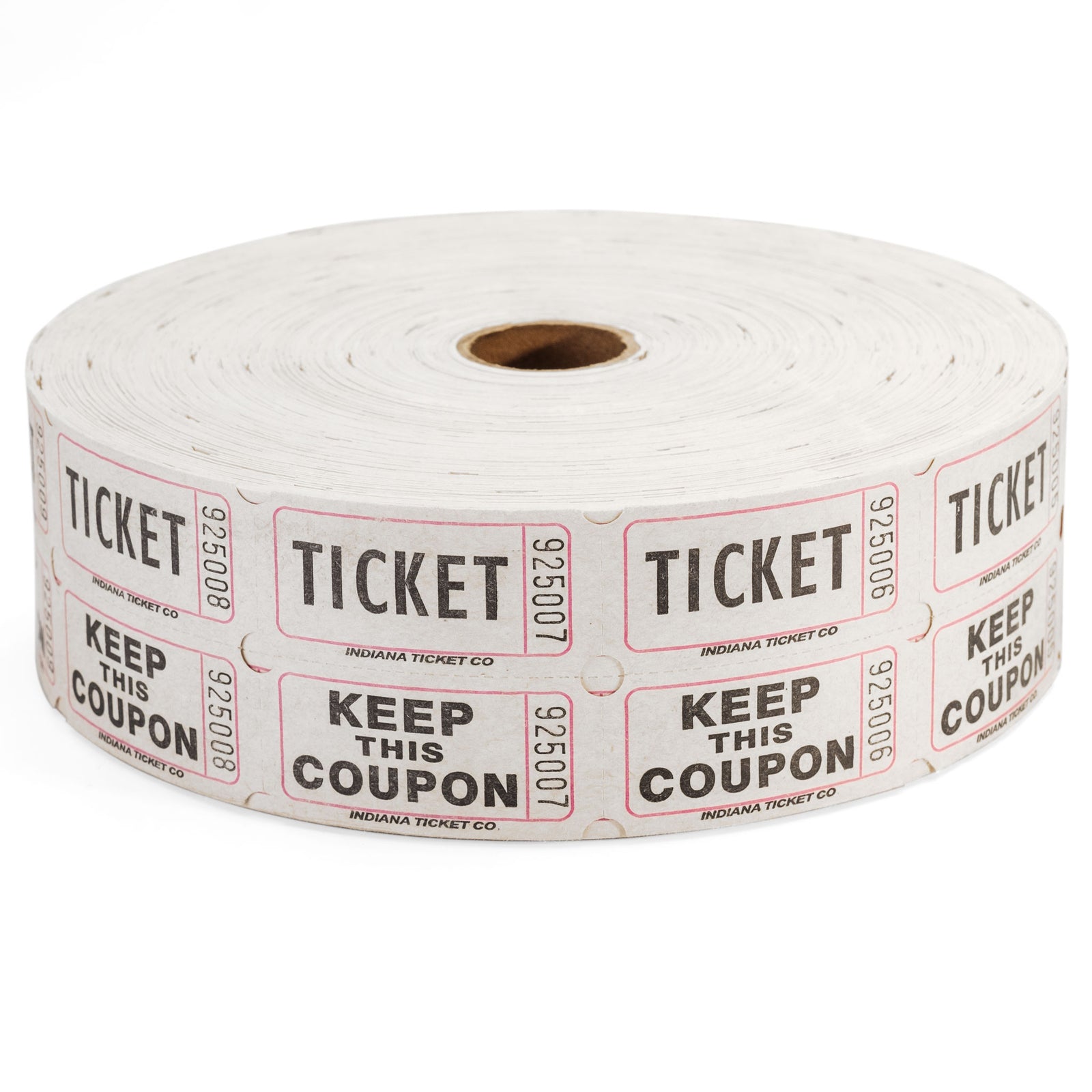 Raffle Tickets - 2,000 Double Stub Raffle Tickets