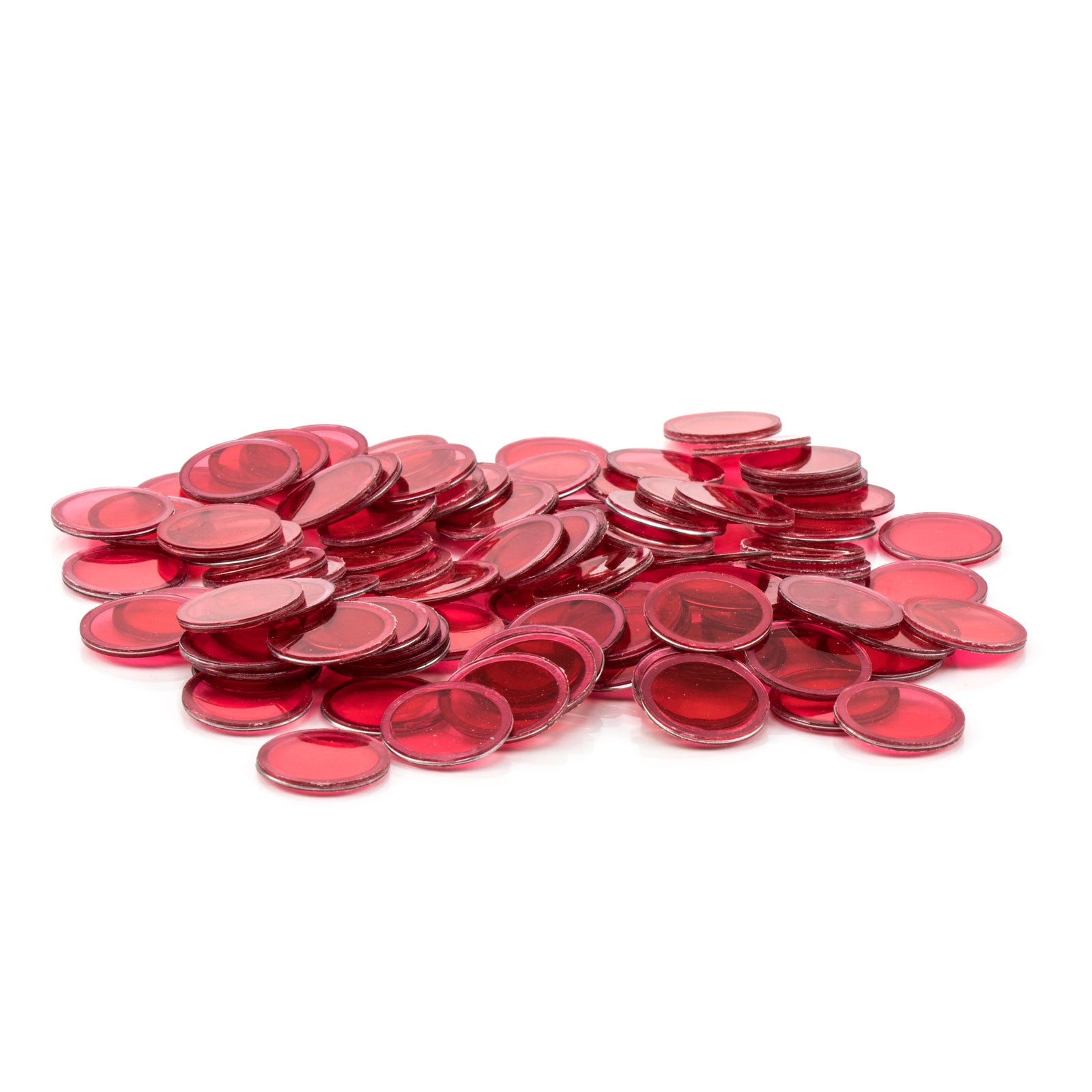 Red Bingo Chips Number