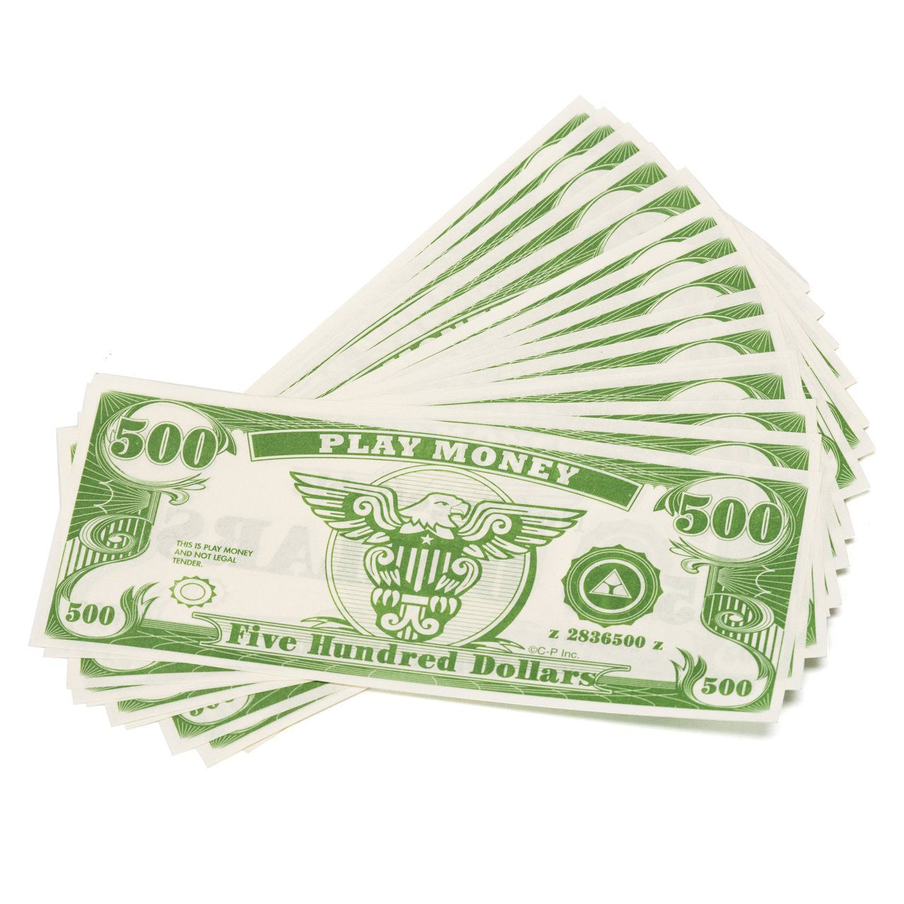 Paper Play Money Bulk (1000/Pkg) Click for Denominations - Casino Supply